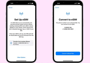setup an eSIM on iPhone 14 and 14 Pro in the US