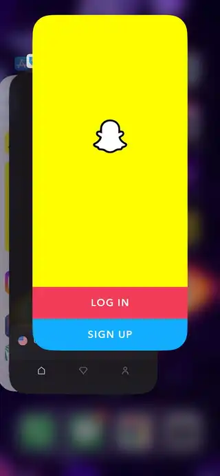 Force Stop/Close Snapchat App on iOS-iPhone