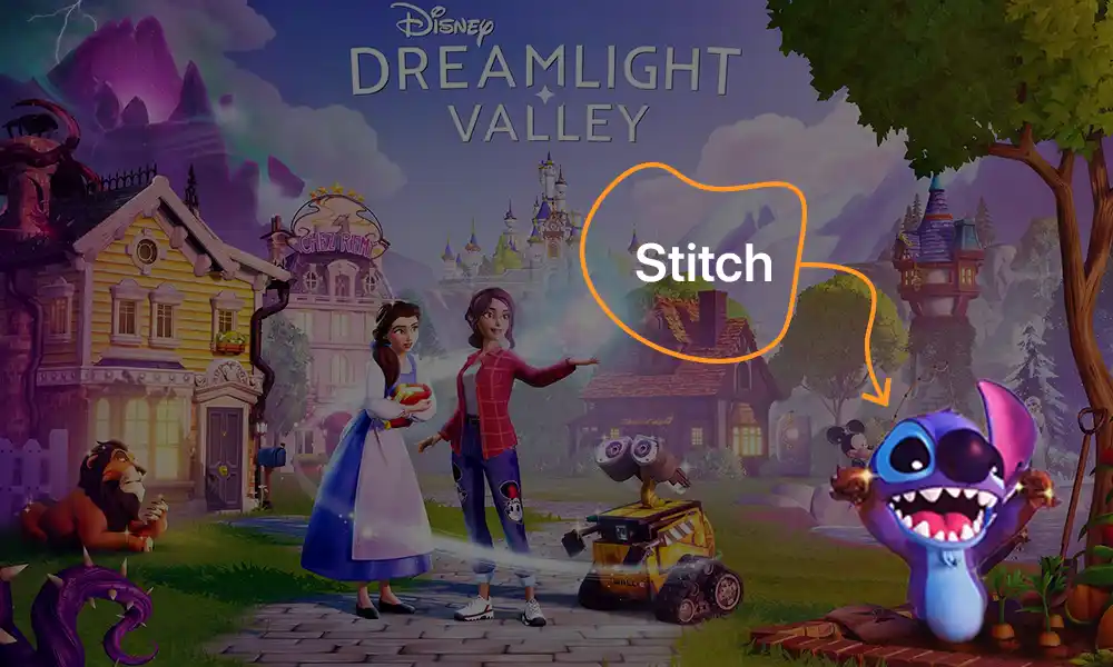 How to find Stitch in Dreamlight Valley