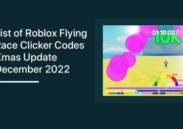List of Roblox Flying Race Clicker Codes Xmas Update December 2022
