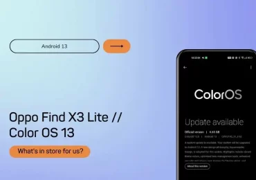 Oppo Find X3 Lite Receives Android 13 (ColorOS 13) update