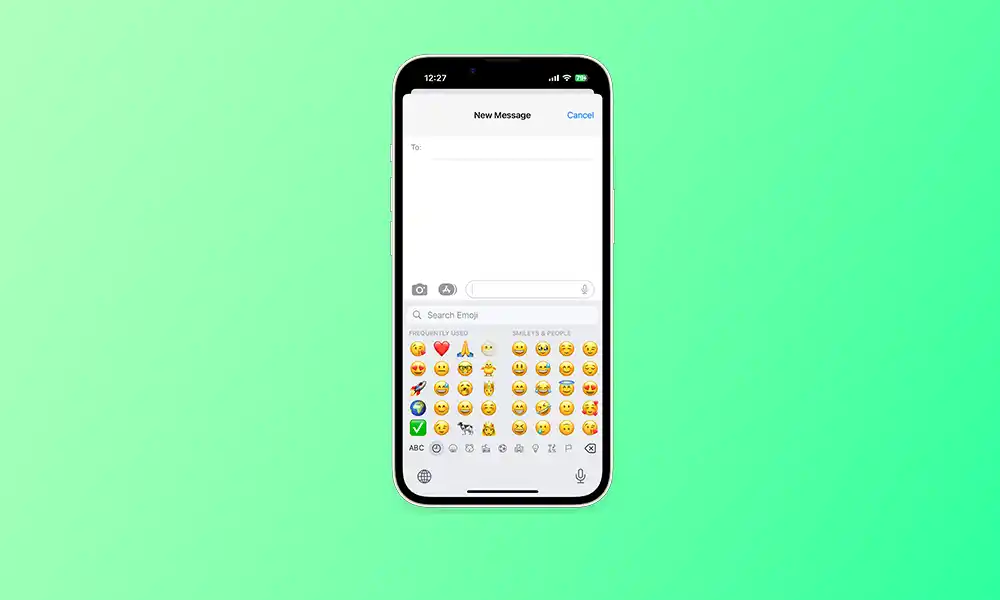 install iOS 16 / iOS 16.1 emojis on Android smartphones