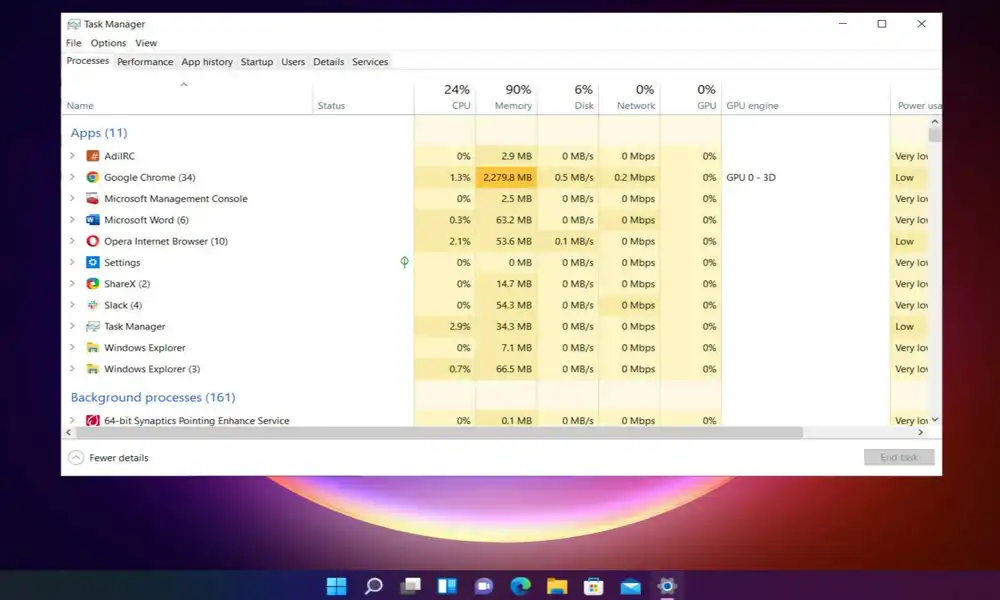 How to bring back Windows 10/7 Task Manager in Windows 11
