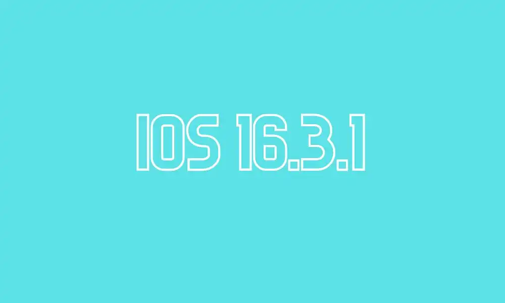 Apple officially rolls out the new iOS 16.3.1 update