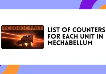 List of Counters for Each Unit in Mechabellum