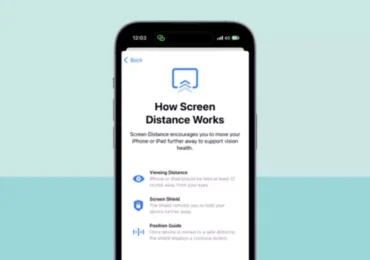 How to Enable and Use Screen Distance in iOS 17 on iPhone and iPad