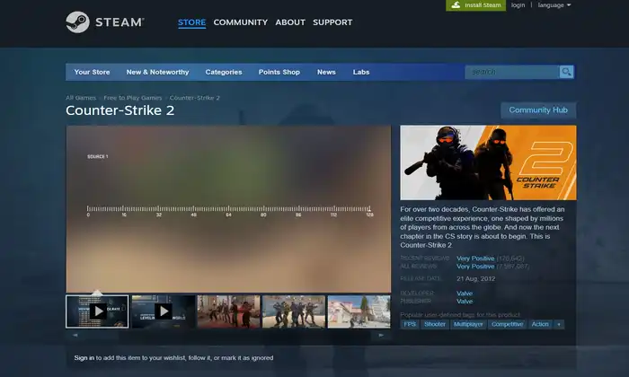 Counter Strike 2 on Steam