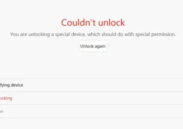 Fix Mi Unlock "You are Unlocking a Special Device" Error