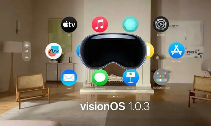 Apple visionOS 1.0.3 released recently for the Password Reset