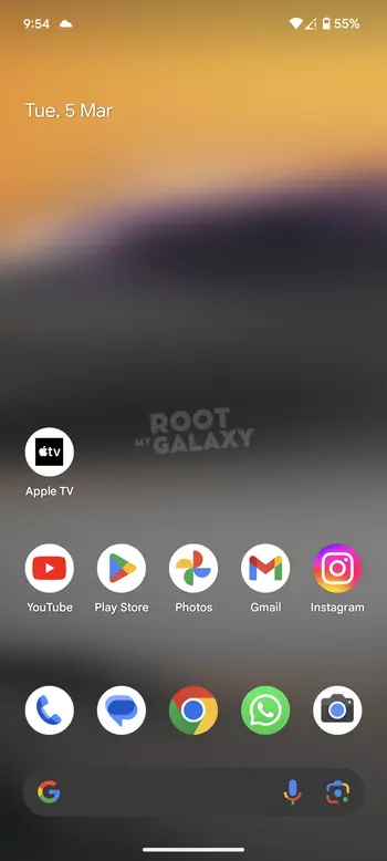 Install apple tv on android step 5