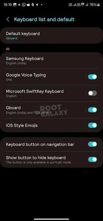Enable iOS Emoji Keyboard
