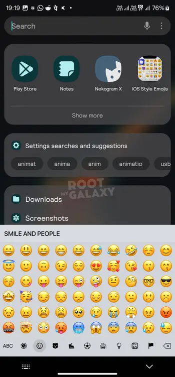 iOS Emojis